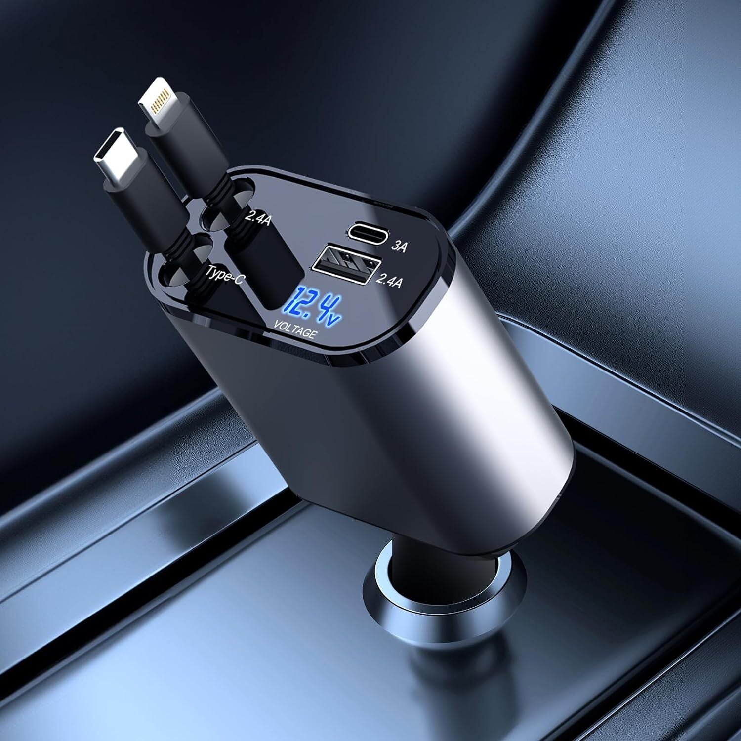 4 in 1 Quick Car Charger I Last Day 50% OFF🔥